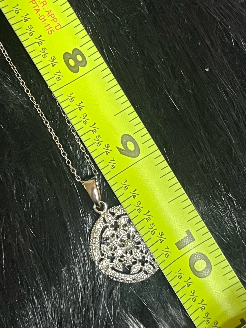 Sterling Ornate Necklace